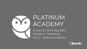 Workshop Recording - Marketing - Part 2 PM Session 22nd May 2024