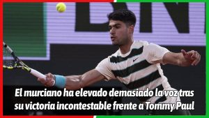 Ferrero frena en seco a Carlos Alcaraz