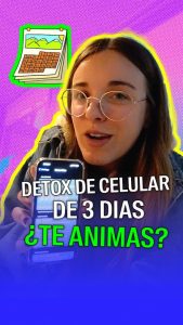 Detox de celular de 3 días ¿Te animas?