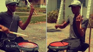 Ce Batteur joue de la musique Hip-Hop comme un dieu !