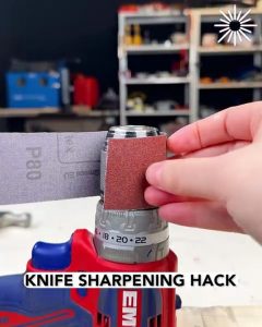 Knife sharpening got easier with this hack