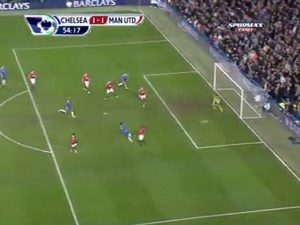 EPL - Chelsea v. Man Utd 01-03-11 Luiz 1-1 [HD]