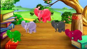 #Elephant#Animal #Five #Finger #Family # Kid Song#Nursery #Rhymes #Lyrics