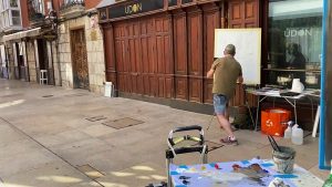 Pintura Diario de Burgos