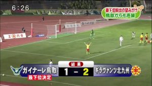 Ｓｕｎスポ　ガイナーレ鳥取　最下位脱出の望みかけエールも・・・