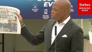 'I Think This Headline Says It All': NYC Mayor Eric Adams Touts Drop In Crime