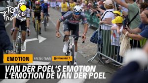 Winner's emotion - Stage 2 - Tour de France 2025