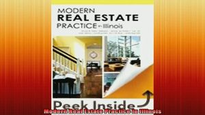 Downlaod Full PDF Free Modern Real Estate Practice in Illinois Online Free