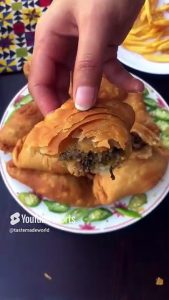 Super Crispy Layered Keemað¥© Kachorið¥ Recipe | Meat Puff Pastryð¥ Recipe #shorts #trending #kachori