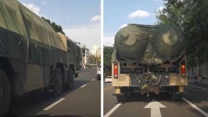 中国最新のミサイル防衛システム「HQ-29」の移動映像が公開される