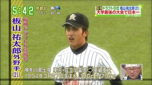 阪神タイガース ドラフト６位 板山祐太郎 インタビュー 2015.12.10