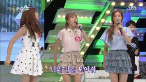 130818 NamJoo, BoMi, and EunJi "Challenge 1000 Songs"