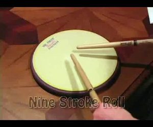 Drum Rudiments #10 - Nine Stroke Roll - DrumRudiments.com