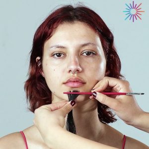 The power of makeup: transforming from a woman to a man! 🤯
