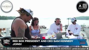 Curtis: "If the team is under 500 at the deadline, will you add?" Red Sox President and CEO Sam Kennedy joins!