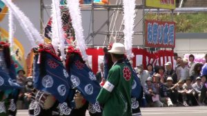 大船渡加茂神社五年祭２０１５年５月３日③笹崎鹿踊