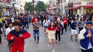 김빡순의 [나이탓] 태권도 플래쉬몹!