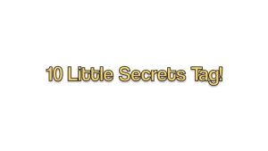 10 Little Secrets Tag