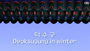 랜선여행 눈 내린 겨울 덕수궁(Deoksugung in winter) / 디따