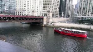 March 14 -15 2025 Chicago Skyline St Patrick Day HD
