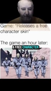 All Free Skin #humor #funny #gaming