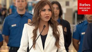 Kristi Noem Announces End Of TSA's Rule That Passengers Must Remove Shoes At Security