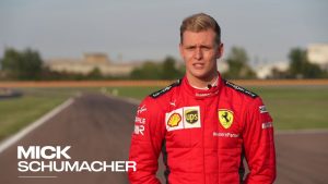 Mick Schumacher prueba el Ferrari F1 de 2018 en Fiorano