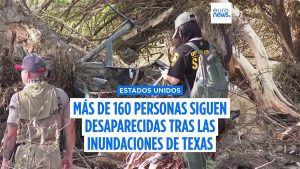 Más de 160 personas siguen desaparecidas tras las mortíferas inundaciones de Texas