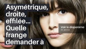 Asymétrique, droite, effilée... Quelle frange demander à son coiffeur ?