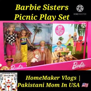 Barbie Sisters Picnic Set- Minute Video