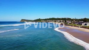 Seaside Village Of Lennox Head Near Pat Morton Lookout At The Headland In New South Wales, Australia