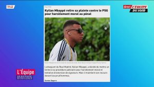 Kylian Mbappé retire sa plainte contre le PSG pour harcèlement moral au pénal - Foot