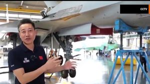 央視誤洩中國第五代戰機量產畫面