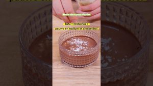 Une mousse au chocolat à base de tofu, vous ne vous y attendiez pas n’est ce pas 🤩🍫 | 750g