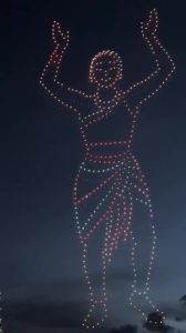 Residents Witness Surprise Juneteenth Drone Show at Port St Lucie, Florida
