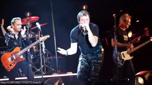 Jean-Baptiste Guégan La voix de Johnny à FOS SUR MER 13AOUT2022