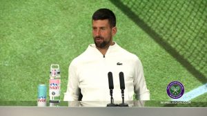 Djokovic siembra la duda tras su caída: "Mi cuerpo no es el mismo hoy que antes"