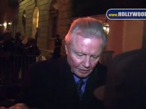 Brad Pitt, Angelina Jolie, Jon Voight at "In The Land of Blood and Honey" after party