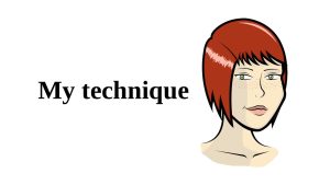 My drawing technique (the head)