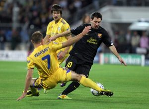 Barça’s only previous visit to BATE BORISOV