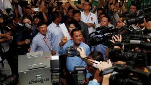 Hun Sen virtual ganador de las elecciones en Camboya