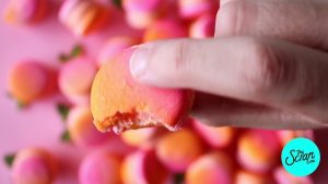 PEACH MACARONS - The Scran Line