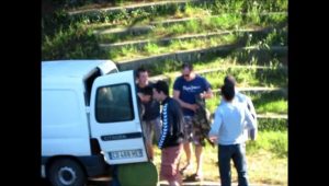 ARRIVEE DE CEUX QUI TRAVAILLAIENT LE SAMEDI
