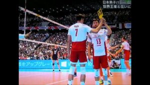 ワールドカップバレー男子、ポーランドに逆転負け