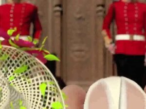 Les lapins crétins s'invitent au mariage royal de William et Kate