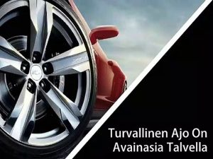Turvallinen Ajo On Avainasia Talvella