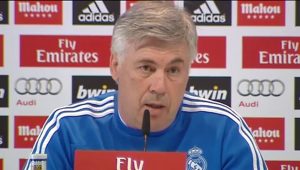 Ancelotti: "Me sorprende que Di María no quiera jugar contra el Málaga"