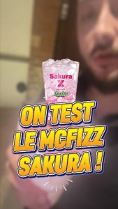 On test le Mcfizz Sakura ! #New #Boisson #Mcdo #Exclu