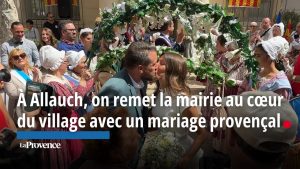 À Allauch, on remet la mairie au cœur du village avec un mariage provençal.