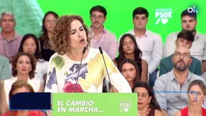 Montero dice que bastan "indicios de delito" para echar a un socialista pero ella mantiene a un imputado